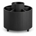 360° Rotating Makeup Organizer – 5-Compartment Spinning Desk & Vanity Storage Caddy