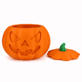 DBOZE Halloween pumpkin candy bowl with lid