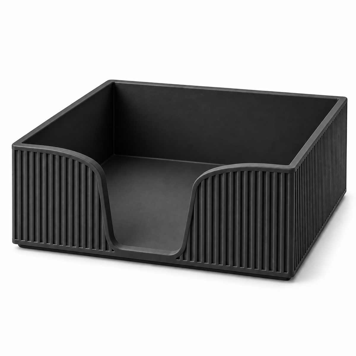 Modern Square Napkin Holder, Geometric Paper Napkin Organizer