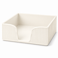 Modern Square Napkin Holder, Geometric Paper Napkin Organizer